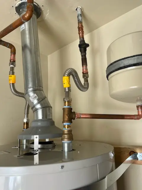 Water heater installation and plumbing repair in Chestnut Hill